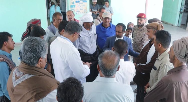 تدشين إفتتاح مركز الغسيل الكلوي الخيري في مديرية المحفد بأبين