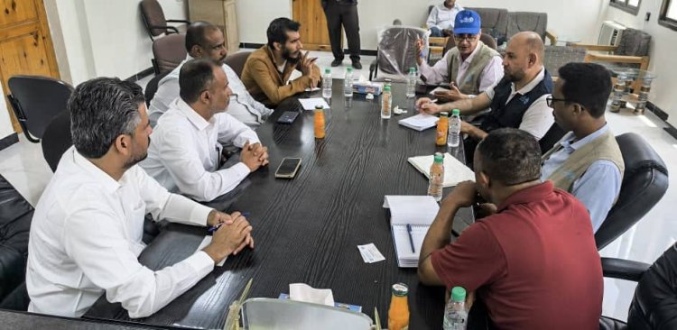 اجتماع مشترك بين مكتب الزراعة والفاو لمناقشة مشاريع زراعية في بروم ميفع