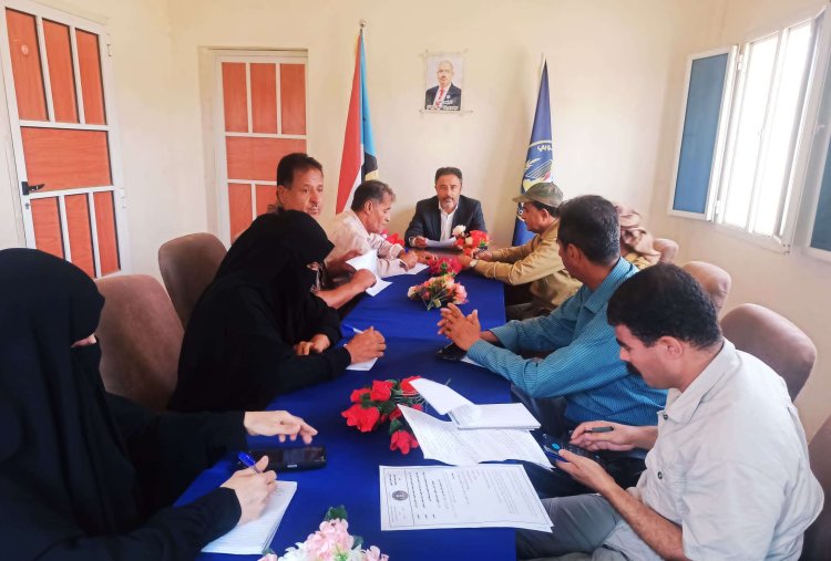 تنفيذية انتقالي أبين تستعرض أبرز المستجدات في المحافظة