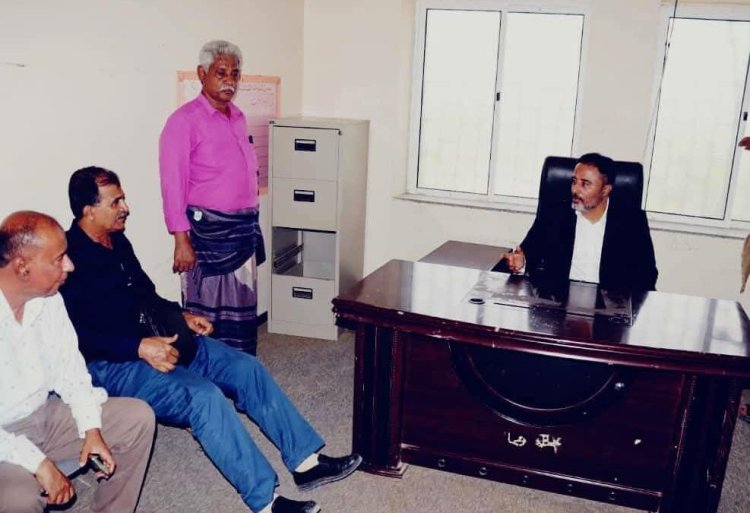 الحييد يستلم مهامه كوكيل لمحافظة أبين لشؤون الدفاع والأمن بحضور مدير عام زنجبار