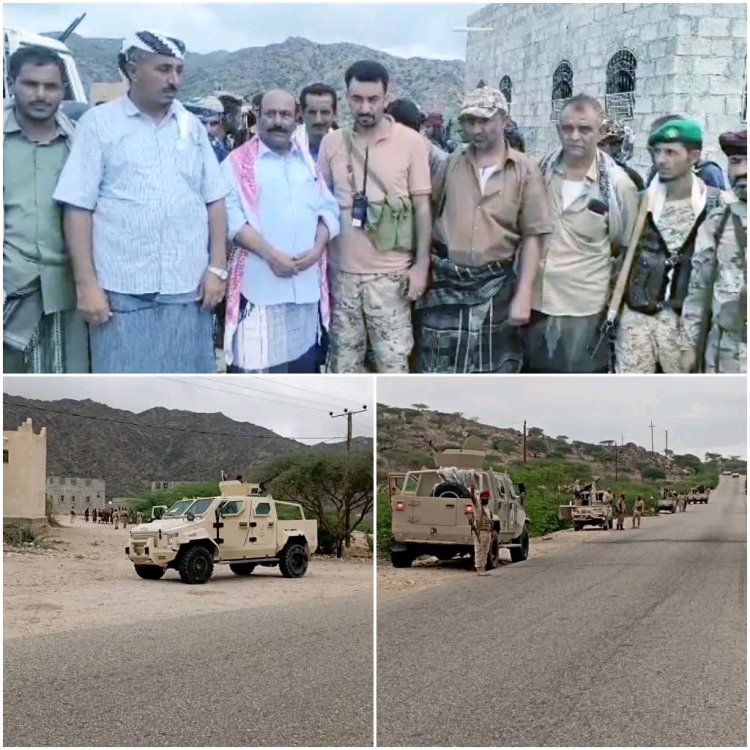 رئيس انتقالي المحفد ينجح في إيقاف الأقتتال بين قبيلتي آل حيدرة وآل خليل بالجبر شرق المديرية