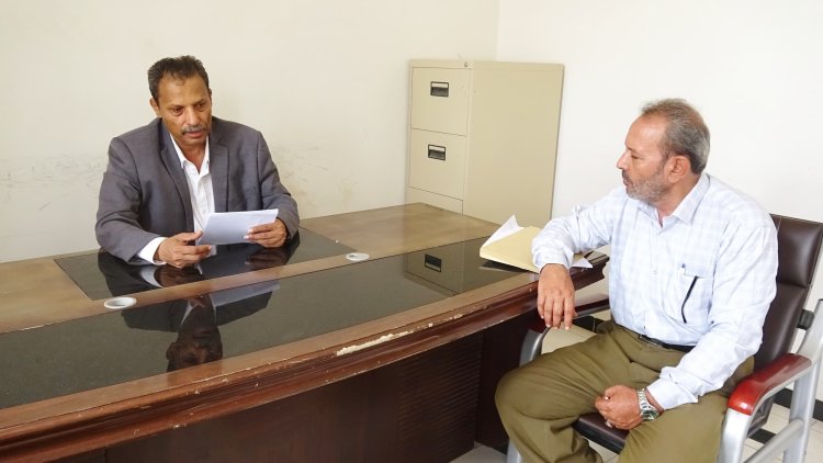 محافظ أبين يؤكد أهمية تأهيل المرافق الصحية بمديرية رصد والمديريات الأخرى