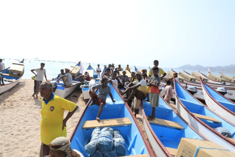 صيادو بروم يتلقّون دفعة جديدة لتحسين معيشتهم