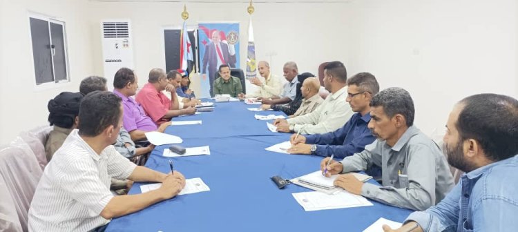 تنفيذية انتقالي لحج تعقد اجتماعها الدوري الثاني لشهر سبتمبر 2025م