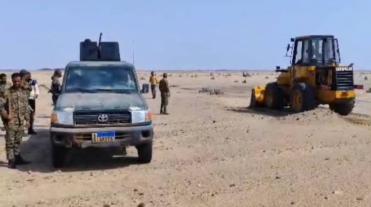 إزالة تعديات عشوائية تهدد آبار مياه بئر أحمد بقيادة أمنية مشتركة