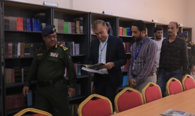 مدير كلية الشرطة حضرموت يلتقي وفد المفوضية السامية لحقوق الإنسان ويبحث معه سُبل التعاون المشترك