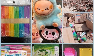 هيئة المواصفات والمقاييس ترفض ادوات مدرسية تروج لشعار المثلية الجنسية والعاب اطفال لا تحمل شارة المطابقة بالعاصمة عدن