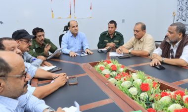 مدير عام دارسعد يرأس الاجتماع التنسيقي بين السلطلة المحلية واللجان المجتمعية والقيادات الأمنية