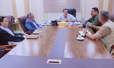 الشعيبي يبحث مع مدير مكتب الأمم المتحدة في الشرق الأوسط وشمال أفريقيا سير عمل المنظمات الدولية والإنسانية