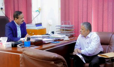 المحافظ بن الوزير يطلع على مجمل الأوضاع في مديرية بيحان