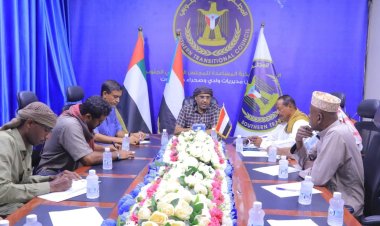 انتقالي وادي وصحراء حضرموت يلتقي النقابات العمالية لمناقشة مشاركتها في فعالية 14 أكتوبر