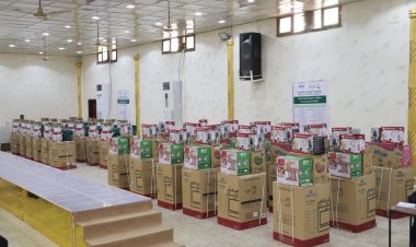 بدعم من مركز الملك سلمان للإغاثة تدشين توزيع أدوات المهنة للنساء المتدربات في مشروع التمكين الاقتصادي بلحج