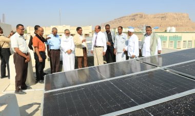 افتتاح مشروع إنارة درب 3 لتحسين البيئة التعليمية بمدارس تريم