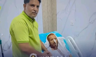 بتوجيهات من السقاف.. انتقالي العاصمة عدن يتفقد الحالة الصحية لعميد الأسرى الجنوبيين أحمد المرقشي