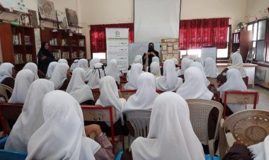 المؤسسة الوطنية لمكافحة السرطان بعدن تنفذ محاضرات توعوية لطالبات المدارس ضمن فعاليات أكتوبر الوردي