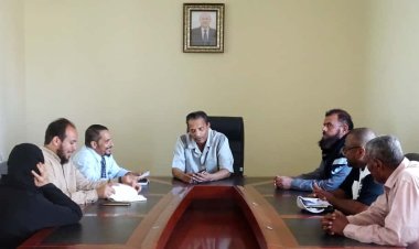 محافظ أبين يلتقي نائب مدير عام دعم البرامج بمنظمة كير