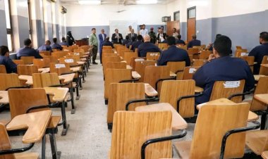 وزير العدل يدشن الامتحانات التحريرية لطلاب السنة الثانية في المعهد العالي للقضاء