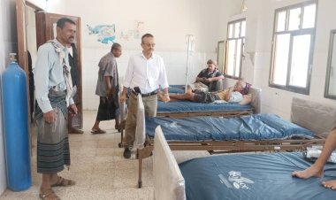 مدير مستشفى الوضيع يرسم لوحة جديدة على المستشفى ويحدث نقلة نوعية في الخدمات