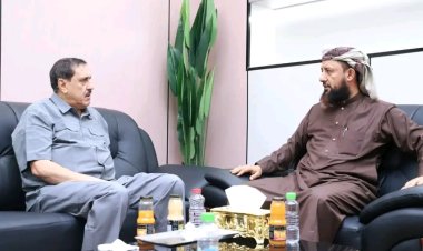 العمري يبحث مع الشعيبي تعزيز التعاون الأمني لحماية أراضي وأصول الأوقاف في عدن