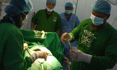 أحور.. نجاح العملية القيصرية الثانية والعشرون في مستشفى المديرية