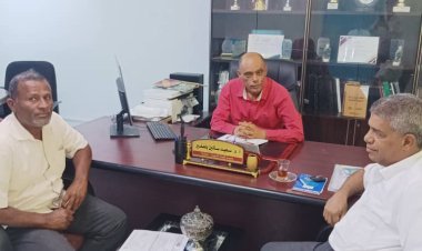 في إطار زياراته الميدانية.. فريق التوجيه والرقابة الرئاسي يزور كلية التربية بجامعة حضرموت