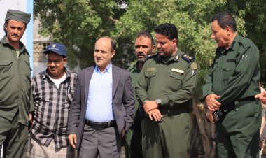 بعد الإنتهاء من تنفيذه.. مدير عام دارسعد يدشن استلام مشروع بناء سجن شرطة بئر فضل