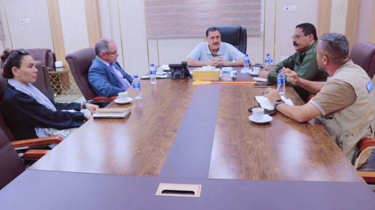 الشعيبي يبحث مع مدير مكتب الأمم المتحدة في الشرق الأوسط وشمال أفريقيا سير عمل المنظمات الدولية والإنسانية