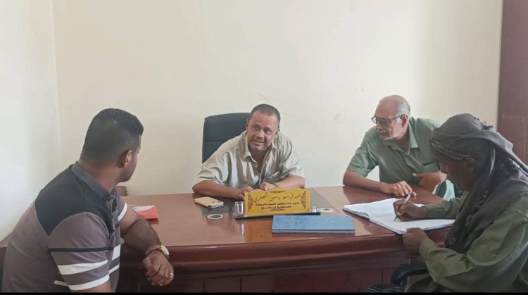 انتقالي لحج يبحث مع المصفري إمكانية تنظيم بطولة مشتركة في الحوطة