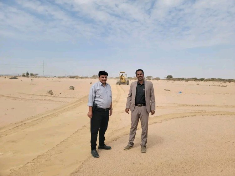 بدأ أعمال المسح والشق لمخطط مدينة المارينا السكنية السياحية في عتق