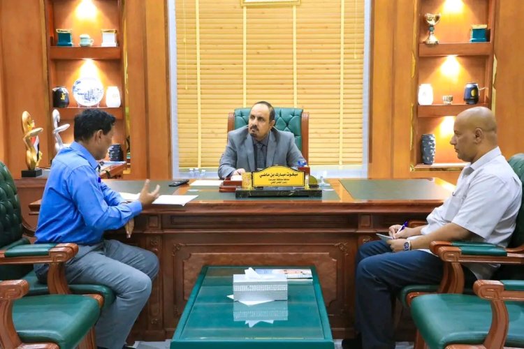 محافظ حضرموت يناقش مع مكتب التخطيط تنفيذ خطة 2025 ومقترح إنشاء مجلس اقتصادي لتعزيز التنمية