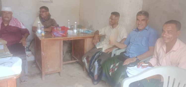 استكمال عملية الاستلام والتسليم بين رئيس مشروع مياه بروم الجديد ولجنة المشروع السابقة