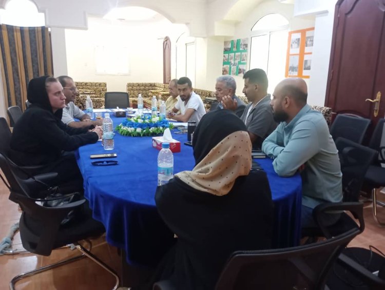 مكتب تنسيق الأعمال المتعلقة بالألغام يعقد اجتماعًا اعتياديًا مع منظمة «هالو تراست»