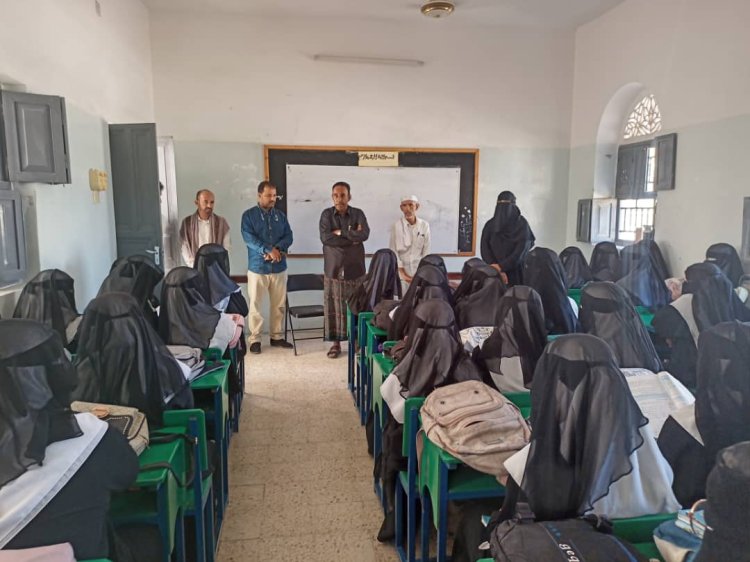 قيادة دوعن تتابع سير الدراسة وتؤكد انطلاقة ناجحة للعام الدراسي الجديد