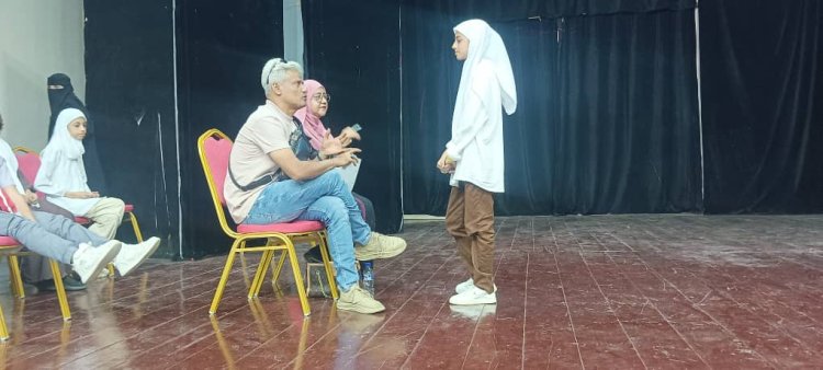 لليوم الثالث مكتب الثقافة يستقبل المشاركين في مهرجان الطفل الموهوب بعدن