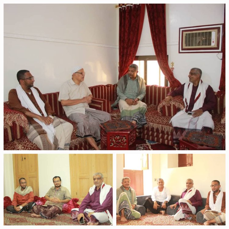 انتقالي شبام يلتقي المشايخ والشخصيات الاجتماعية في إطار التحضيرات لإحياء ذكرى ثورة 14 أكتوبر المجيدة