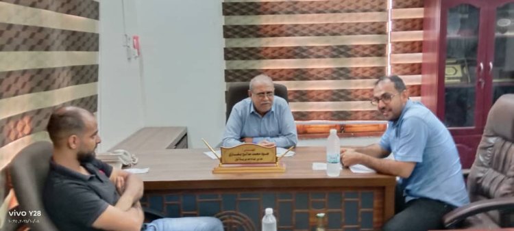 مدير عام تبن يبحث مع وفد المجلس الدنماركي للاجئين سبل تعزيز التعاون في مشاريع الإنعاش الاقتصادي