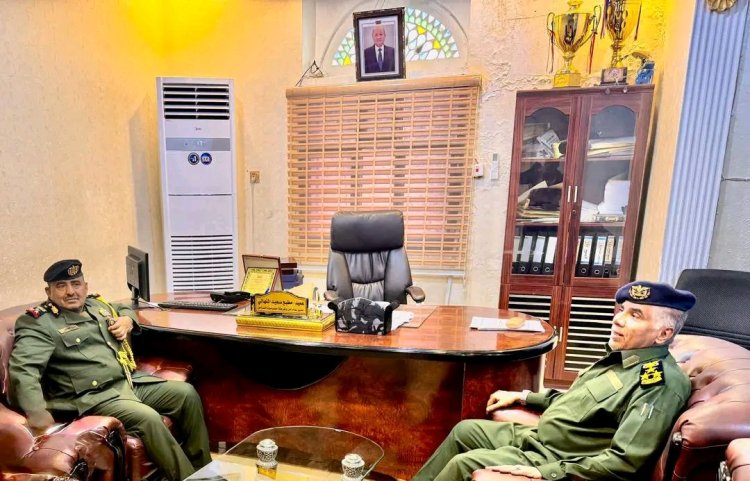 لقاء أمني بين مديري شرطة شبوة وحضرموت الساحل لبحث سبل تعزيز التعاون المشترك