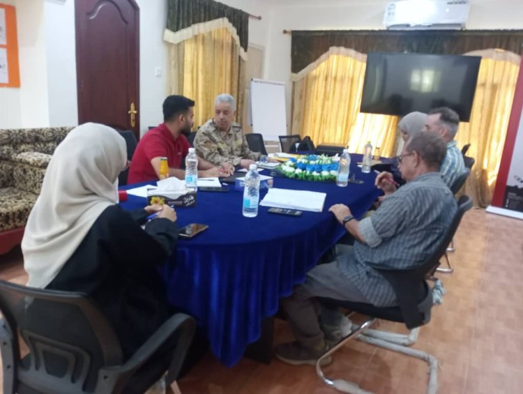 اجتماع تنسيقي بين مكتب تنسيق الأعمال المتعلقة بالألغام ومنظمة NPA لمناقشة خطط العمل المقبلة