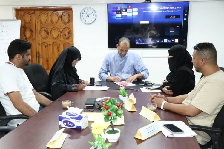مؤسسة مياه عدن ومنظمة حماية ورعاية الأطفال توقعان مذكرة تفاهم لتأهيل الخريجين وتمكين الشباب