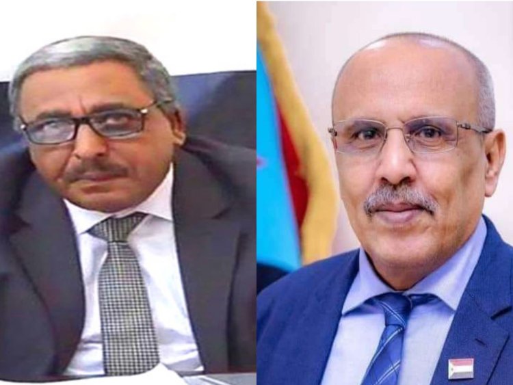 الكثيري يُجري اتصالًا هاتفيًا بالزعيم حسن باعوم مطمئنًا على صحته، ومهنئًا إياه بذكرى ثورة 14 أكتوبر المجيدة