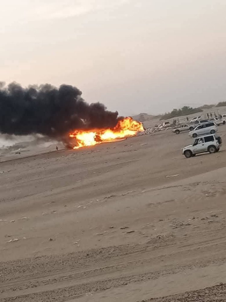 عاجل: تصادم قاتل بين مقطورة وقود وحافلة ركاب بين مأرب اليمنية وحضرموت