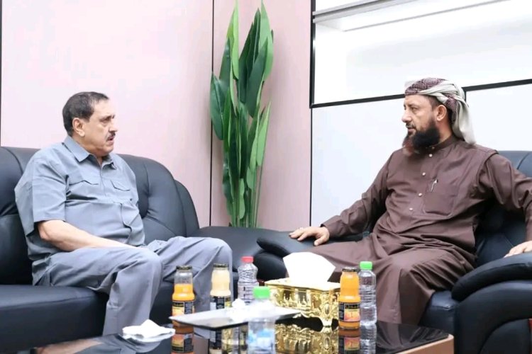 العمري يبحث مع الشعيبي تعزيز التعاون الأمني لحماية أراضي وأصول الأوقاف في عدن