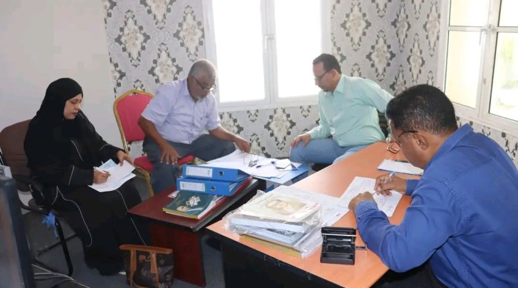 فريق التوجيه والرقابة الرئاسي يطلع على نشاط إدارة الإعلام والثقافة بتنفيذية انتقالي حضرموت