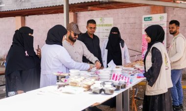 فعالية توعوية وطبق خيري لدعم مريضات سرطان الثدي في مركز الطوارئ التوليدية بصيرة بمشاركة بن جرادي