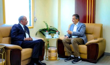 الفريق الركن محمود الصبيحي يناقش مع محافظ العاصمة عدن مستجدات الأوضاع