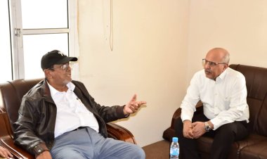 الكثيري يؤكد دعم المجلس الانتقالي لجهود تطوير الخدمات الملاحية في مطاري الريان وسيئون