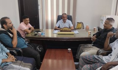 مدير عام بروم ميفع يناقش مع رئيس مياه بروم آلية تطوير المشروع والارتقاء بالخدمة