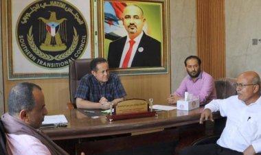 رئيس تنفيذية انتقالي لحج يلتقي بهيئة الفكر والإرشاد الديني بالأمانة العامة