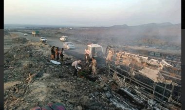 قيادة محور أبين العملياتي تعزي ضحايا حادث العرقوب وتصدر توصيات عاجلة للحد من الحوادث على الطريق الدولي