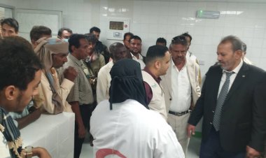 انتقالي خنفر يشارك في تدشين عمل الأشعة المقطعية بمستشفى الرازي العام بأبين